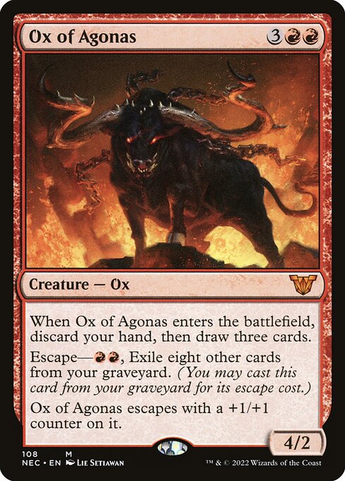 Ox of Agonas NEC-108 Mythic Near Mint Englisch