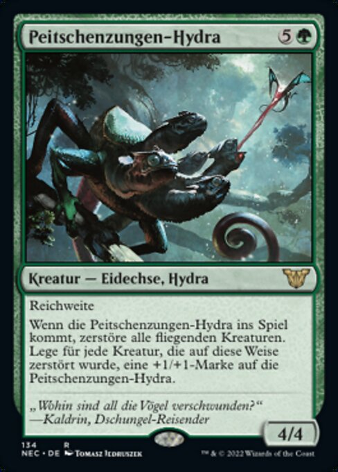Peitschenzungen-Hydra NEC-134 Rare Near Mint Deutsch
