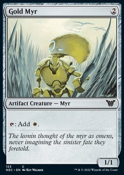 Gold Myr NEC-153 Common Excellent Englisch