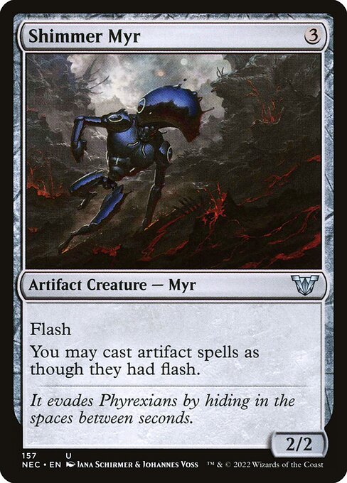 Shimmer Myr NEC-157 Uncommon Near Mint Englisch