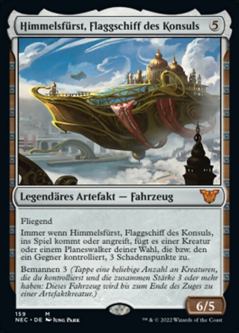 Himmelsfürst, Flaggschiff des Konsuls NEC-159 Mythic Excellent Deutsch