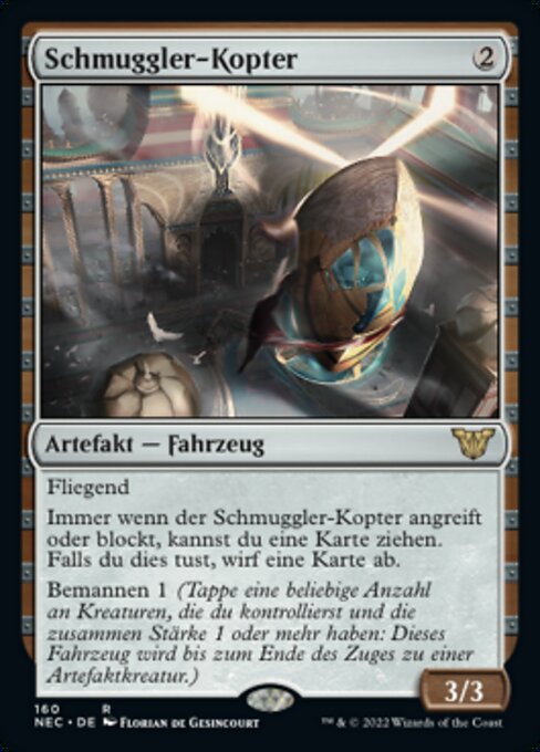 Schmuggler-Kopter NEC-160 Rare Near Mint Deutsch