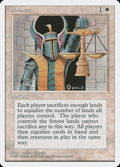 Balance 4ED- Rare Good Englisch