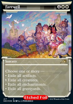 Farewell XNEO-417 Rare Near Mint Englisch Foil