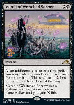 Prozession des elenden Kummers (V.1) PNEO-111 Rare Excellent Deutsch Foil