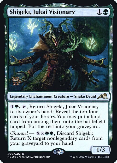 Shigeki, Jukai-Visionär (V.1) PNEO-206 Rare Near Mint Deutsch Foil
