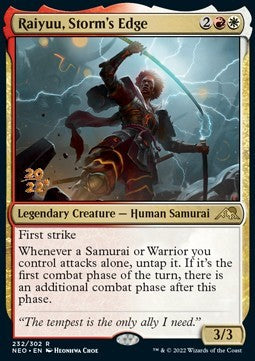 Raiyuu, Klinge des Sturms (V.1) PNEO-232 Rare Excellent Deutsch Foil