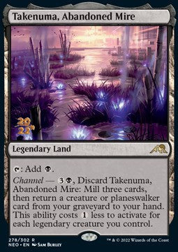 Takenuma, verlassenes Schlammloch (V.1) PNEO-278 Rare Near Mint Deutsch Foil