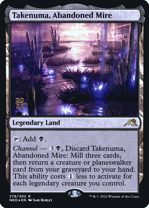 Takenuma, verlassenes Schlammloch (V.1) PNEO-278 Rare Near Mint Deutsch Foil