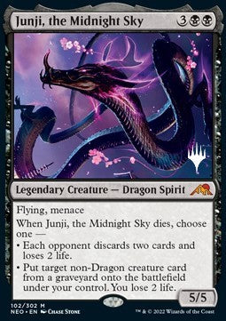 Junji, the Midnight Sky PNEO-102 Mythic Near Mint Englisch Foil