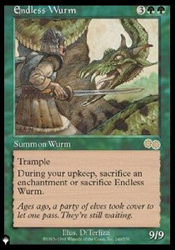 Endloser Wurm ZNL-249 Rare Near Mint Englisch
