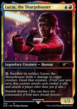 Lucas, the Sharpshooter SLDOS-344 Rare Near Mint Englisch