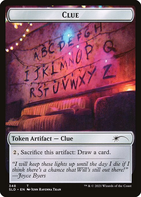 Clue Token SLDOS-348 Token Excellent Englisch