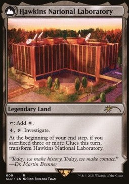 Hawkins National Laboratory // The Upside Down SLD-609 Rare Excellent Englisch