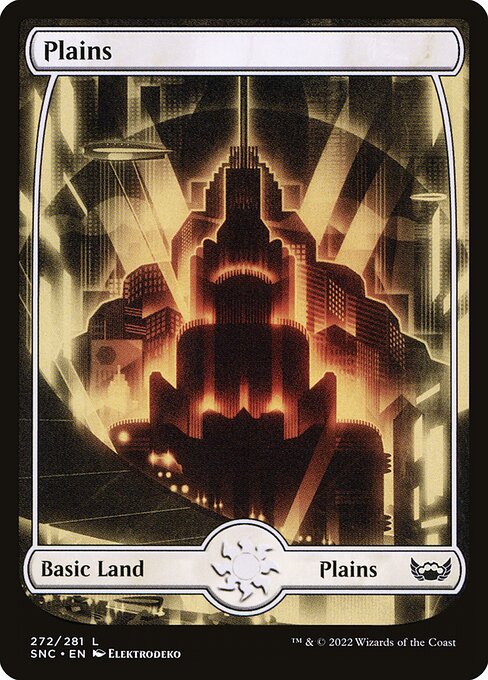 Plains SNC-272 Land Near Mint Englisch