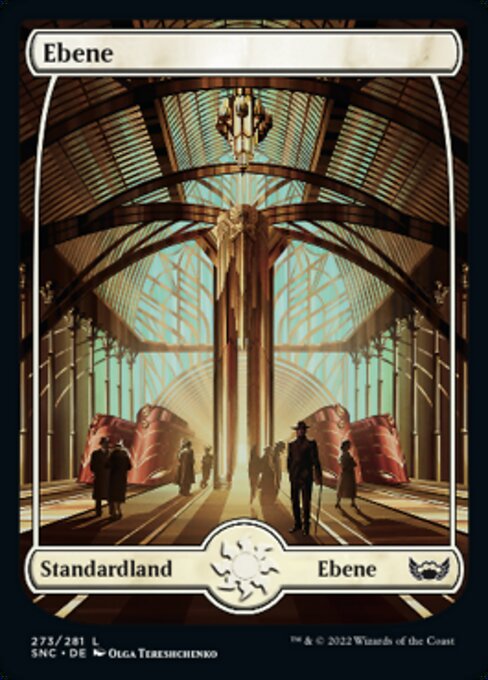 Ebene (V.2) SNC-273 Land Excellent Deutsch Foil