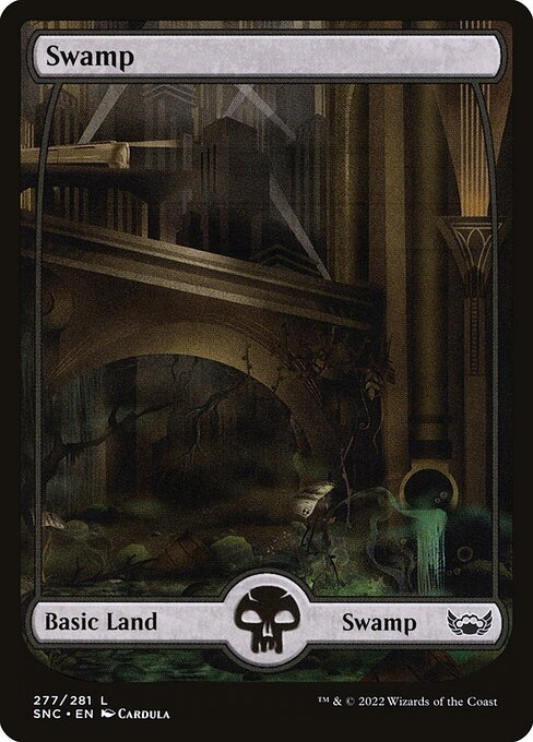 Swamp SNC-277 Land Near Mint Englisch