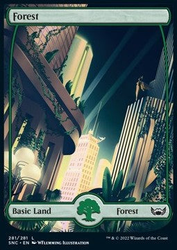 Wald (V.2) SNC-281 Land Near Mint Deutsch Foil