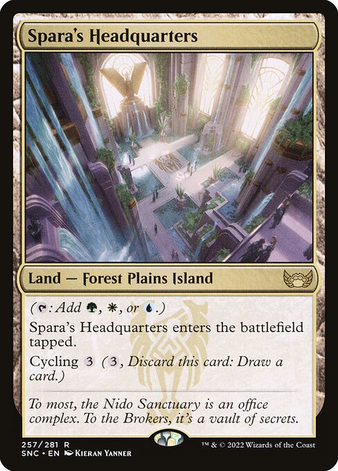 Spara's Headquarters SNC-257 Rare Excellent Englisch