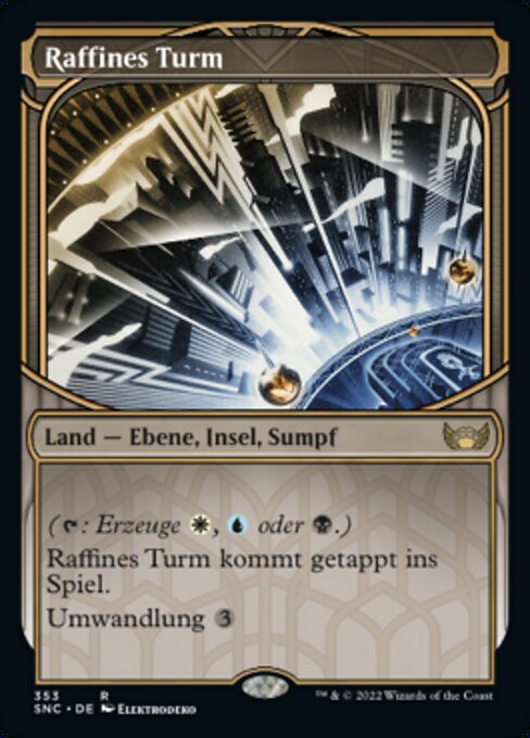 Raffines Turm (V.2) XSNC-353 Rare Near Mint Deutsch