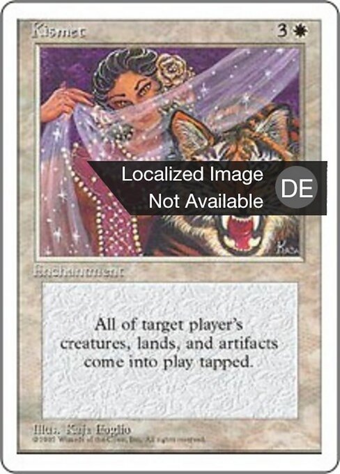 Kismet 4ED- Uncommon Played Deutsch