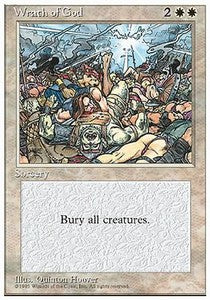 Zorn Gottes 4ED- Rare Light Played Deutsch