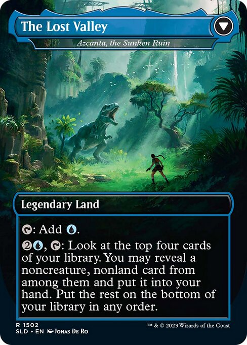 Search for Azcanta // Azcanta, the Sunken Ruin - Back Face