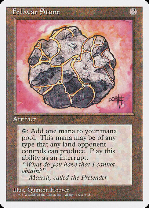 Fellwar Stone 4ED- Uncommon Good Englisch