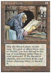 Library of Leng 4ED- Uncommon Near Mint Englisch