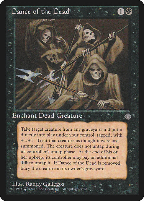 Dance of the Dead ICE- Uncommon Played Englisch