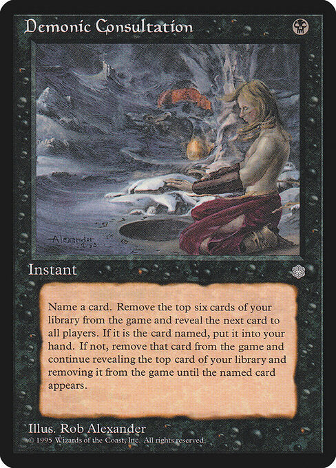 Demonic Consultation ICE- Uncommon Light Played Englisch