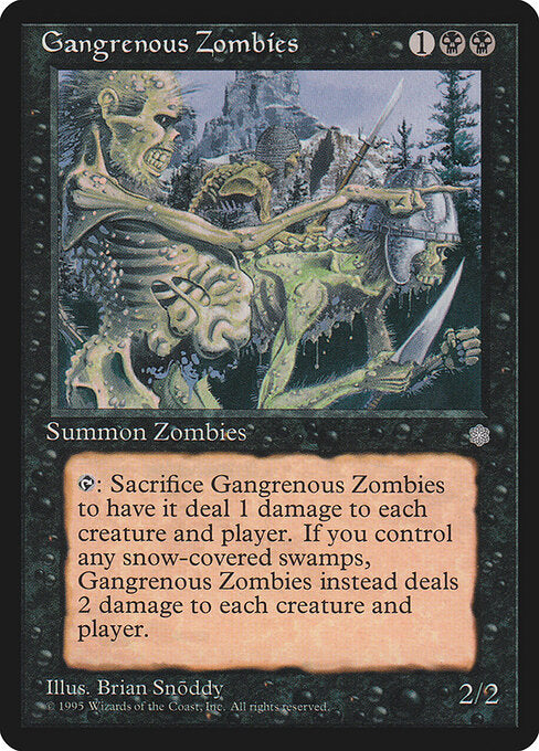 Gangrenous Zombies ICE- Common Good Englisch
