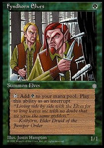 Fyndhorn Elves ICE- Common Light Played Englisch