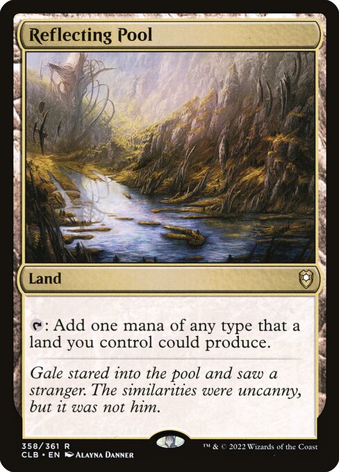 Reflecting Pool CLB-358 Rare Excellent Englisch
