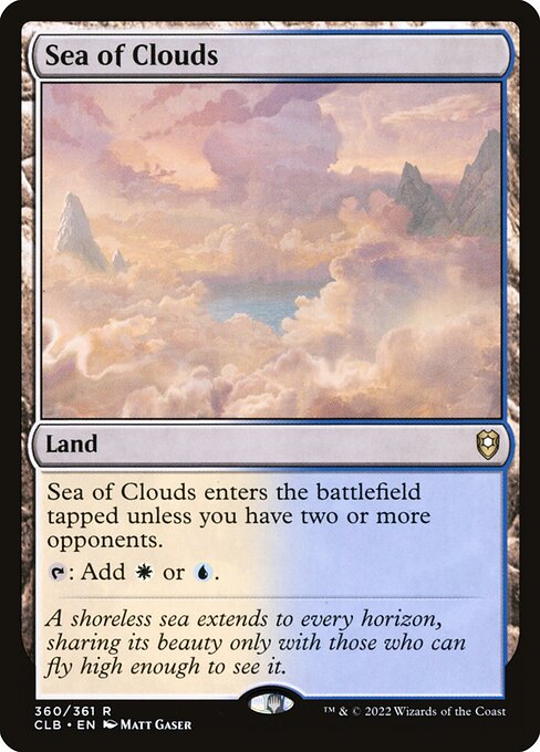 Sea of Clouds CLB-360 Rare Near Mint Englisch