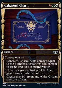 Cabaretti-Amulett (V.1) XSNC-300 Uncommon Excellent Englisch Foil