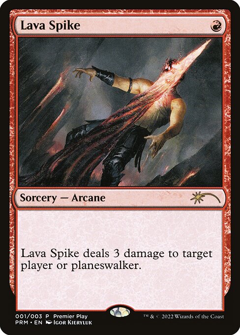 Lavastachel DCI-2022-1 Rare Excellent Englisch Foil