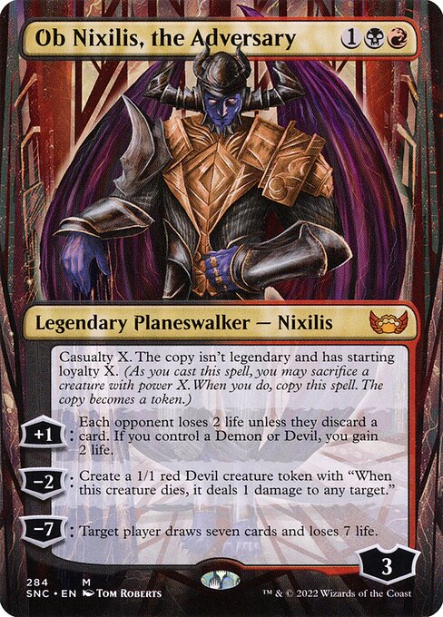 Ob Nixilis, der Widersacher (V.1) XSNC-284 Mythic Near Mint Englisch