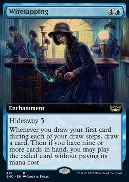 Wiretapping XSNC-415 Rare Near Mint Englisch Foil