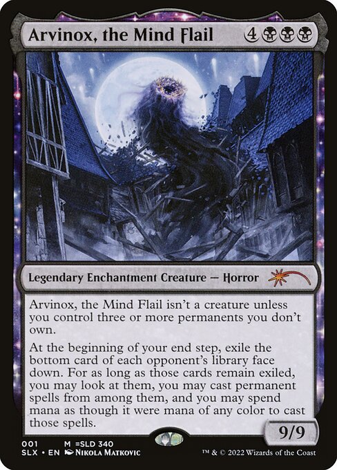 Arvinox, the Mind Flail SLX-1 Mythic Near Mint Englisch
