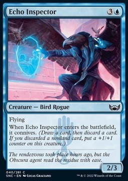 Echo-Inspektor SNC-40 Common Excellent Englisch Foil