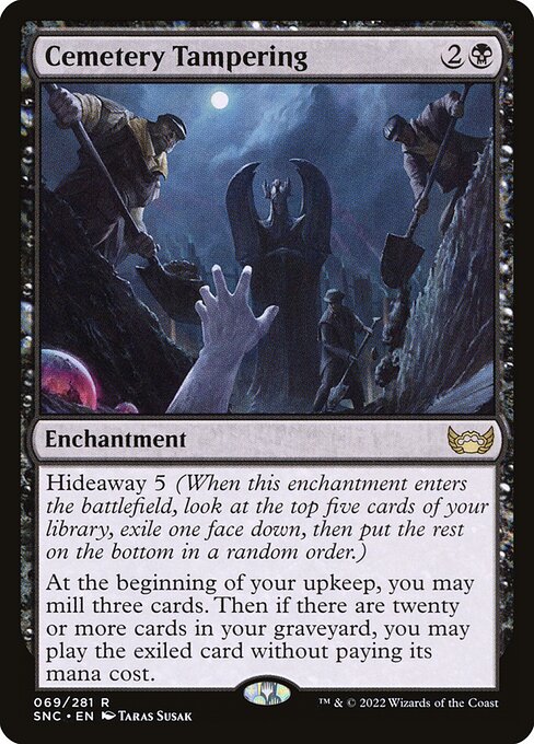 Cemetery Tampering SNC-69 Rare Near Mint Englisch