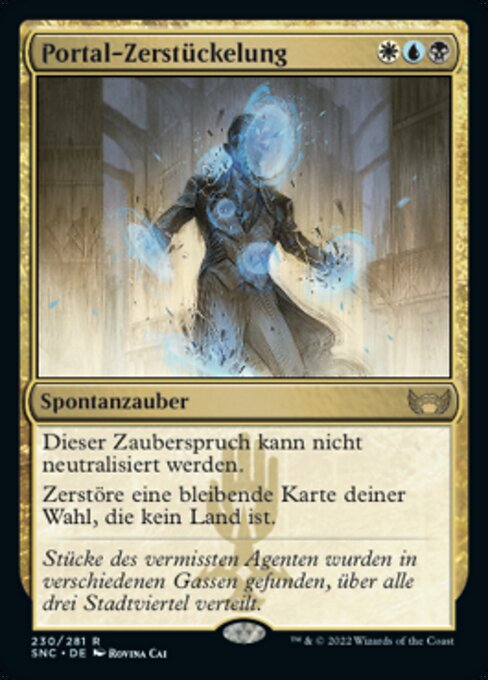 Portal-Zerstückelung SNC-230 Rare Near Mint Deutsch