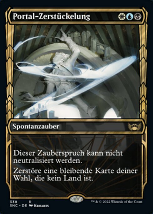Portal-Zerstückelung (V.1) XSNC-338 Rare Excellent Deutsch