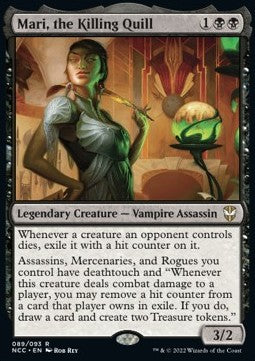 Mari die Auftragsmörderin NCC-89 Rare Near Mint Deutsch