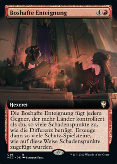 Boshafte Enteignung XNCC-98 Rare Excellent Deutsch