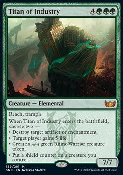 Industrietitan SNC-159 Mythic Excellent Englisch Foil