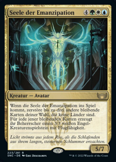 Seele der Emanzipation SNC-223 Rare Near Mint Deutsch Foil