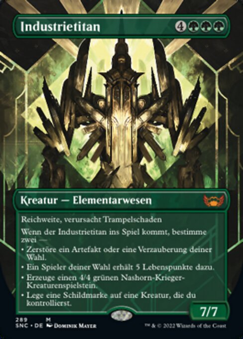 Industrietitan XSNC-289 Mythic Excellent Deutsch