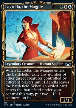 Lagrella die Elster (V.1) XSNC-314 Uncommon Excellent Englisch Foil